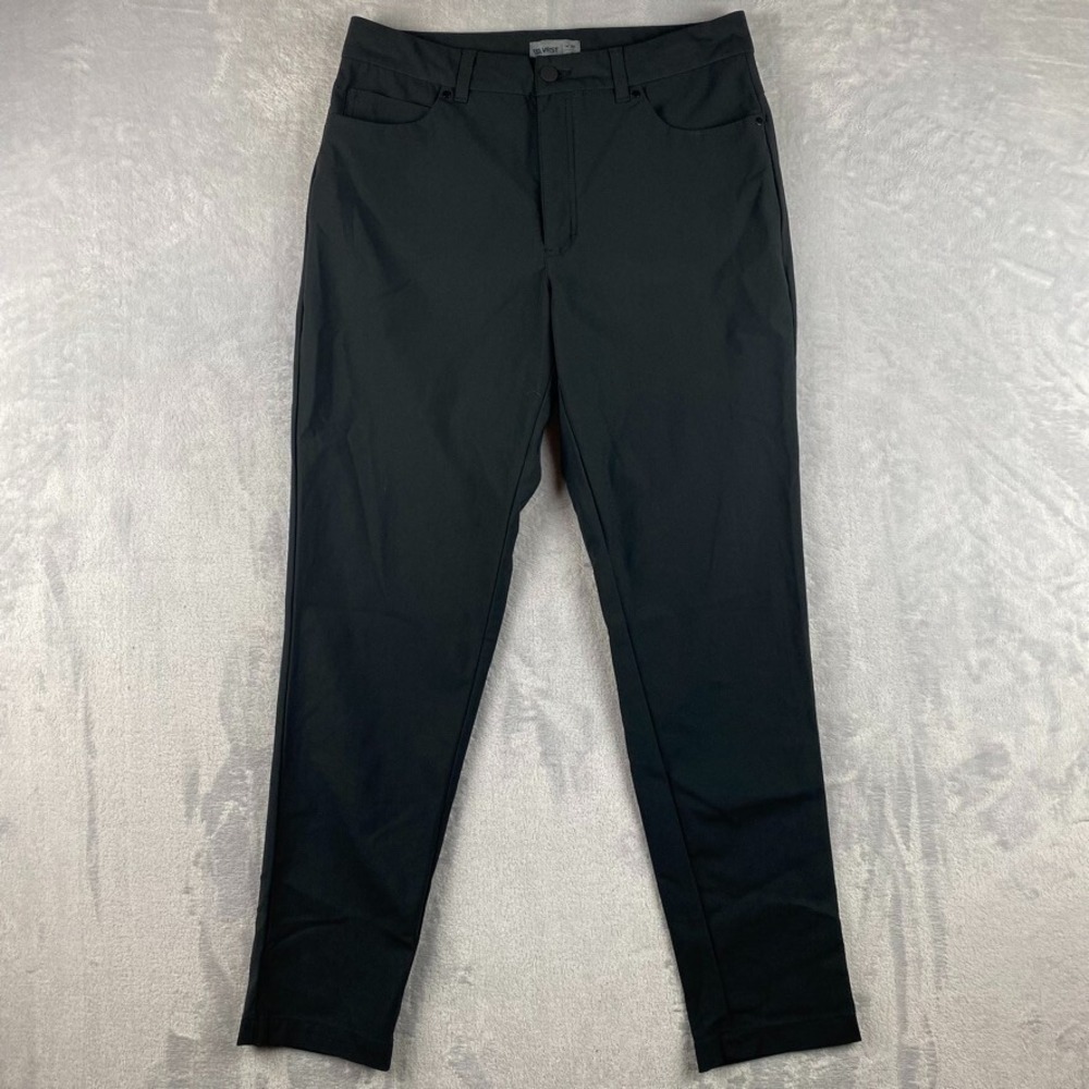VRST Pants Mens 32x30 Black Limitless 5 Pocket Tech Pant Golf Slim Fit